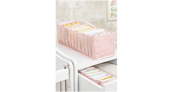 Plstěný košík NN01045, růžová