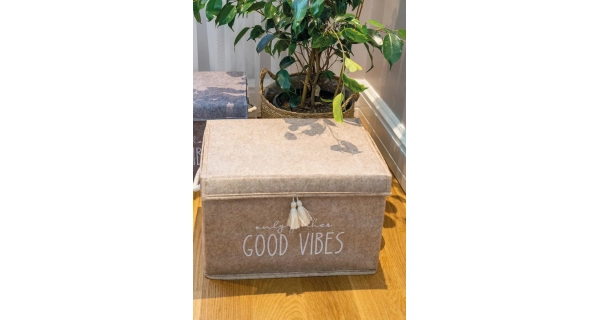 Plstěný košík NN01060, krémová