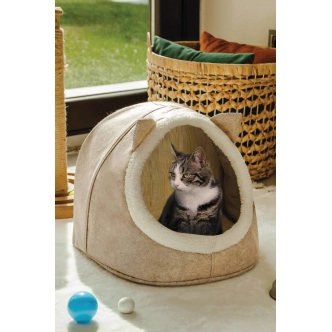 Plstěný košík NN01063, krémová