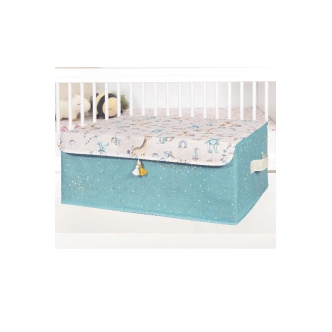 Plstěný košík NN01065, modrá