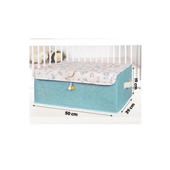 Plstěný košík NN01065, modrá