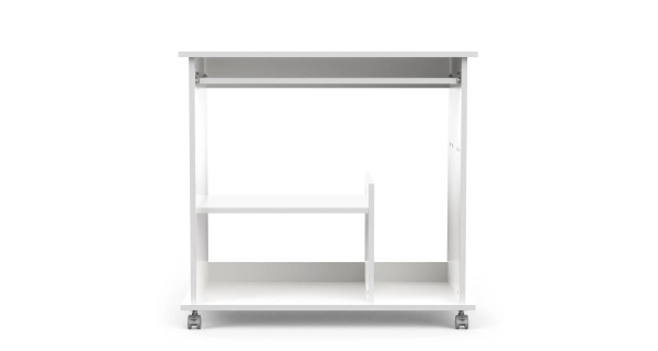 Počítačový stůl SIRO, bílý mat