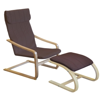 Podnožka BELLECOTE, hnědá