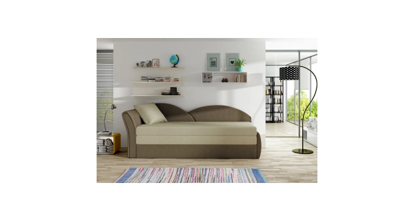 Pohovka BANBURY, levá, béžová/hnědá