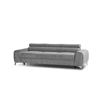 Pohovka CURRAN 01, světle šedá látka