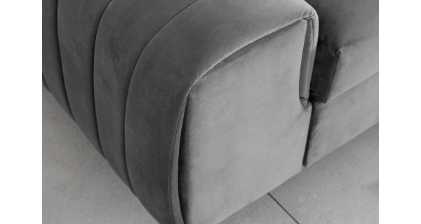 Pohovka CURRAN 01, světle šedá látka