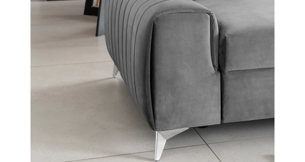 Pohovka CURRAN 01, světle šedá látka