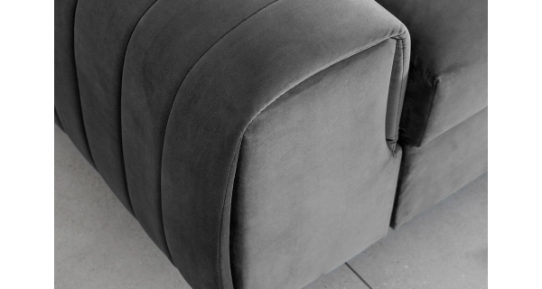 Pohovka CURRAN 02, šedá látka