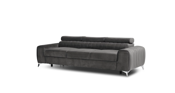 Pohovka CURRAN 03, šedá látka