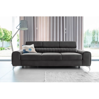 Pohovka CURRAN 03, šedá látka