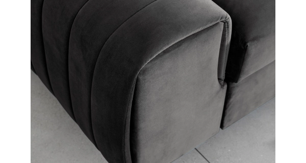 Pohovka CURRAN 03, šedá látka