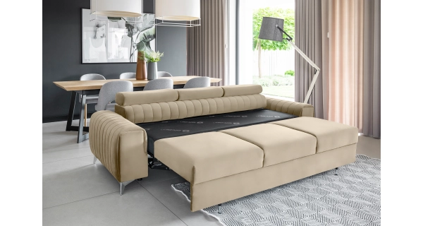 Pohovka CURRAN 05, béžová látka