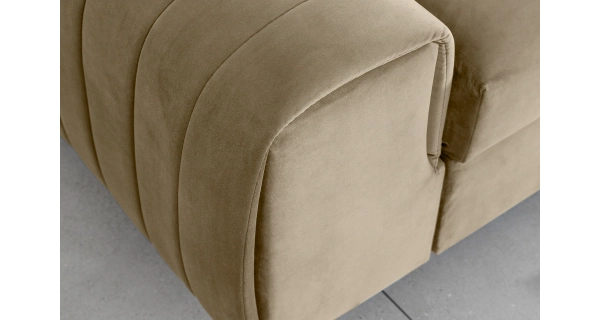 Pohovka CURRAN 05, béžová látka