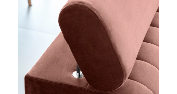 Pohovka CURRAN 07, růžová látka