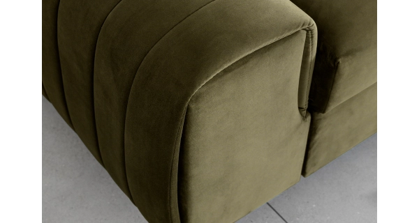 Pohovka CURRAN 08, zelená látka