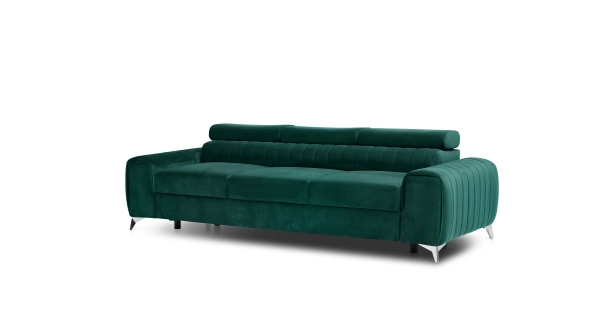 Pohovka CURRAN 09, zelená látka