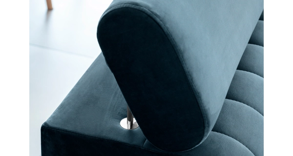 Pohovka CURRAN 10, modrá látka