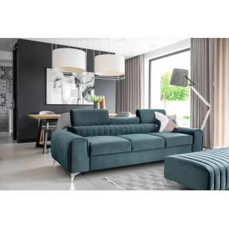 Pohovka CURRAN 12, tmavě modrá látka