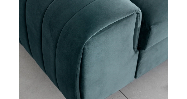 Pohovka CURRAN 12, tmavě modrá látka