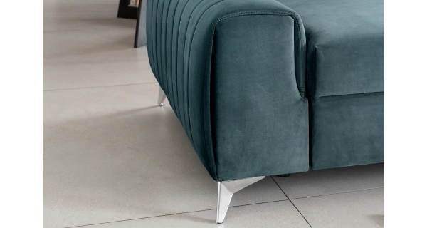 Pohovka CURRAN 12, tmavě modrá látka