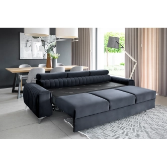 Pohovka CURRAN 13, modrá látka