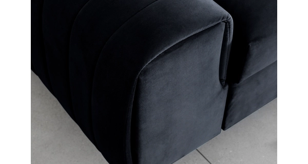 Pohovka CURRAN 13, modrá látka