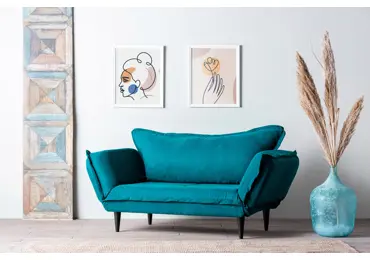 Pohovka DELSIANA, zelená