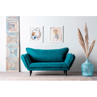 Pohovka DELSIANA, zelená