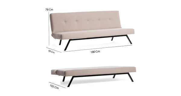 Pohovka DOLLEN, krémová