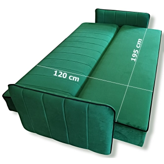 Pohovka GARBELYOR I, béžová látka