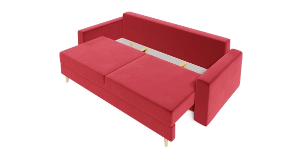 Pohovka GURK, červená 