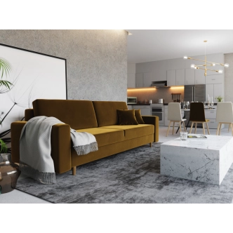 Pohovka GURK, hořčicová