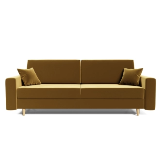 Pohovka GURK, hořčicová