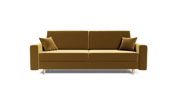 Pohovka GURK, hořčicová