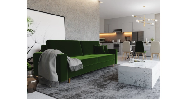 Pohovka GURK, zelená