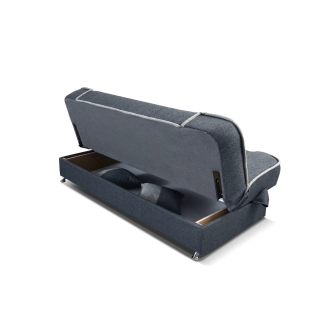 Pohovka JENSEN 4, světle šedá látka/šedá látka