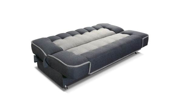 Pohovka JENSEN 4, světle šedá látka/šedá látka