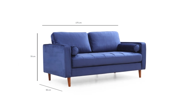 Pohovka KALTRE, modrá