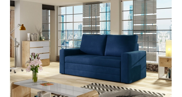 Pohovka KASDAN 6, modrá látka