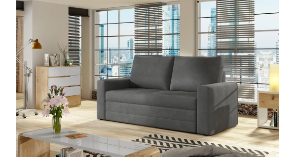 Pohovka KASDAN 9, tmavě šedá látka