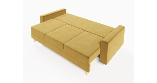 Pohovka LOYOLA, hořčicová