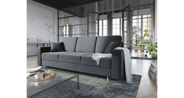 Pohovka LOYOLA, středně šedá