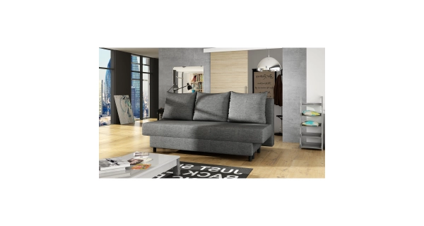 Pohovka REASON, tmavě šedá