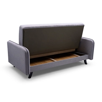 Pohovka SEMPRONIO, světle šedá