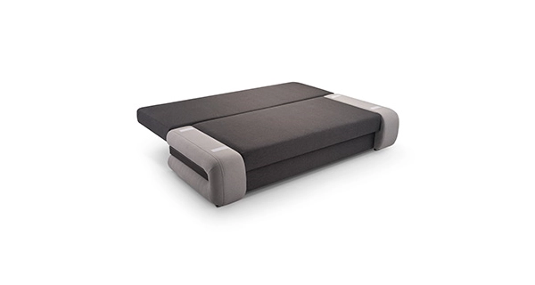 Pohovka SHINZI, tmavě šedá/světle šedá