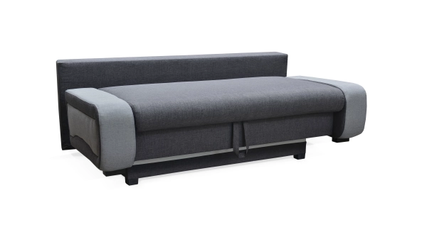 Pohovka SPHINX, černá látka/modrá látka