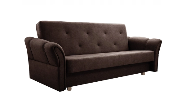 Pohovka STANISLAV, tmavě hnědá