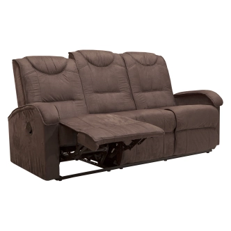 Pohovka VELRIS, hnědá