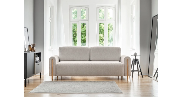 Pohovka VITUS, dub/béžová