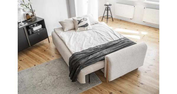 Pohovka VITUS, dub/béžová